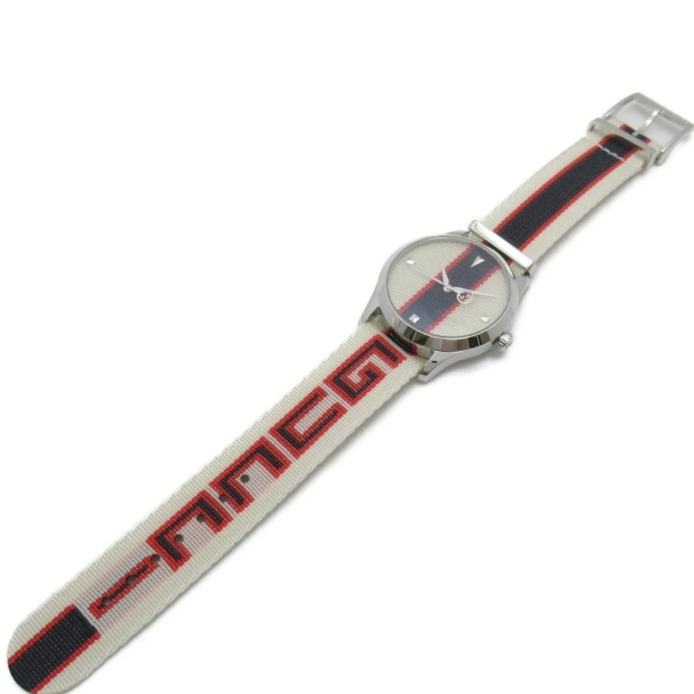 SALE! GUCCI LUXURY STAINLESS STEEL SIGNATURE G WATCH ⌚️ - Picture 10 of 12